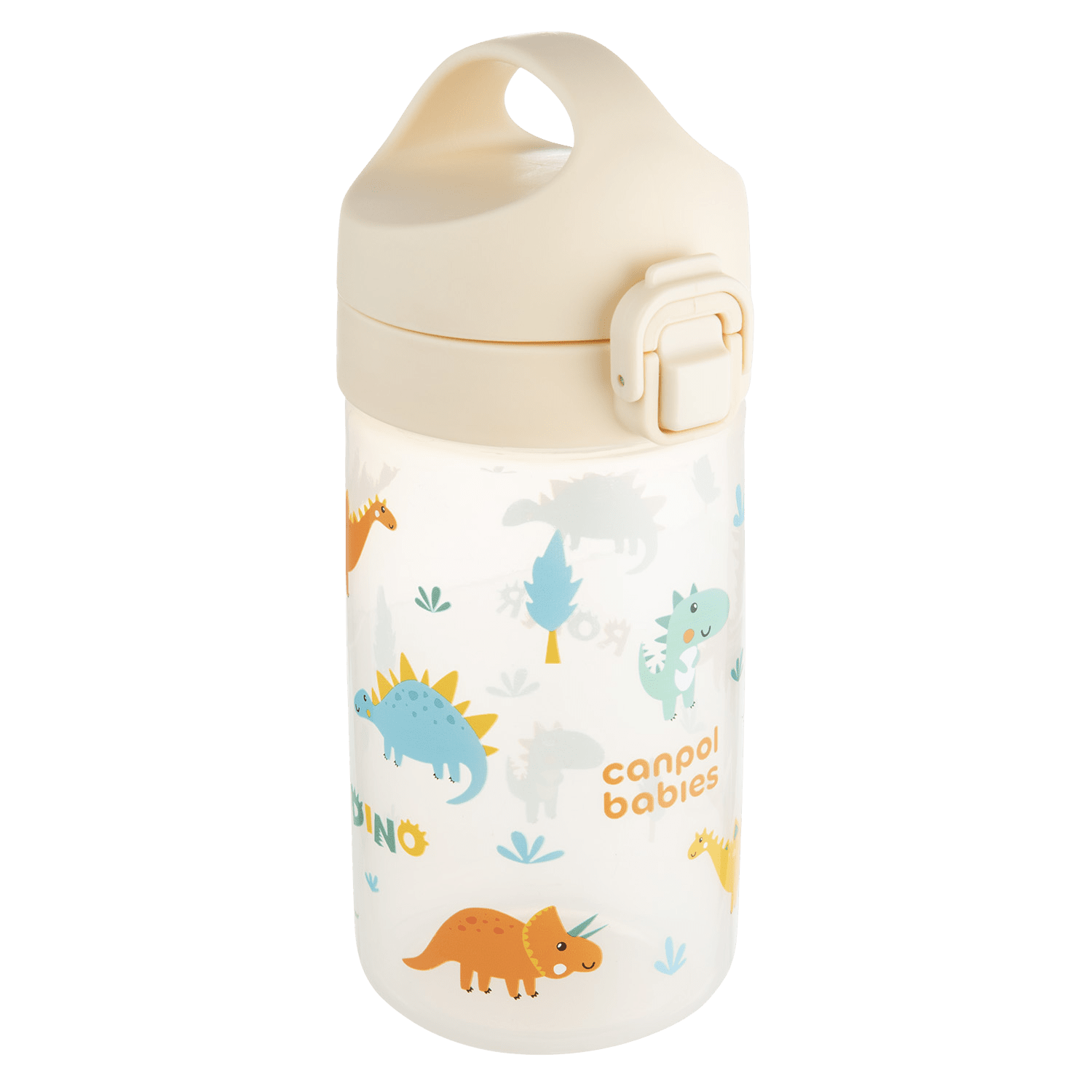 CANPOL BABIES Fľaša pre deti JUNIOR krémová 400 ml