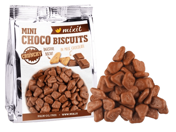 MIXIT Krehké sušienky v čokoláde do vrecka 80 g