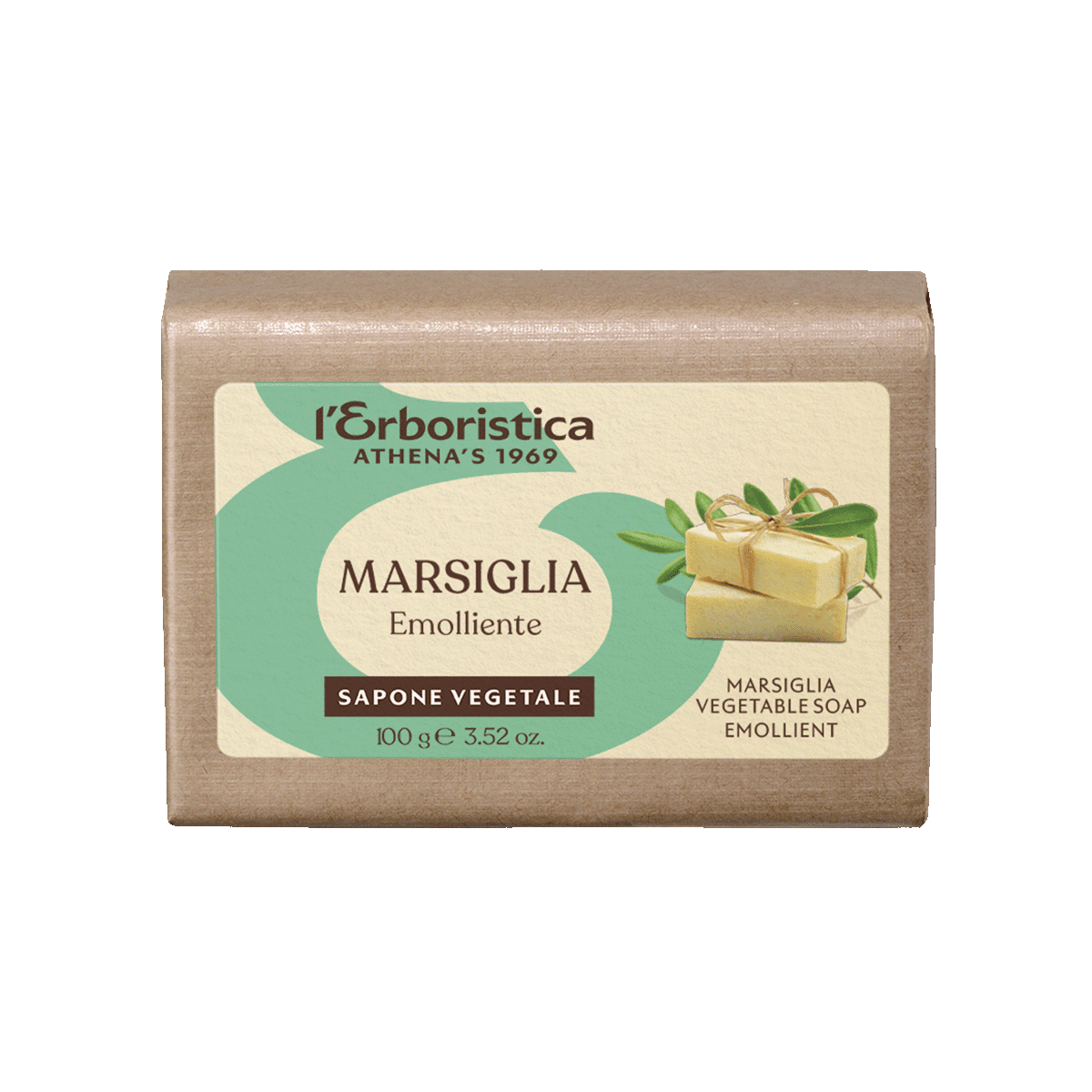 ERBORISTICA Mydlo marseillské tuhé rastlinné 100 g