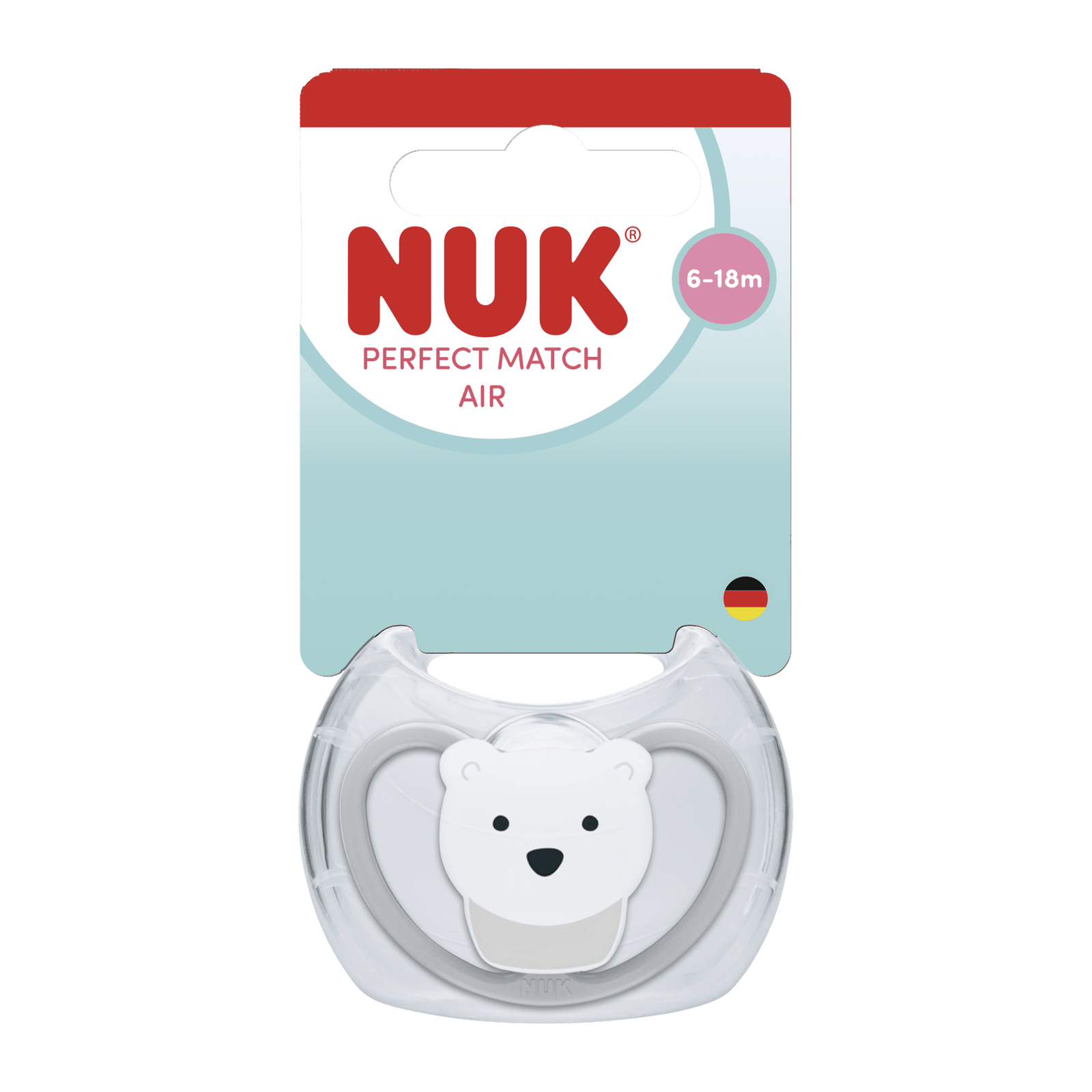 NUK Cumlík Perfect Match Air Polar Bear 6-18m