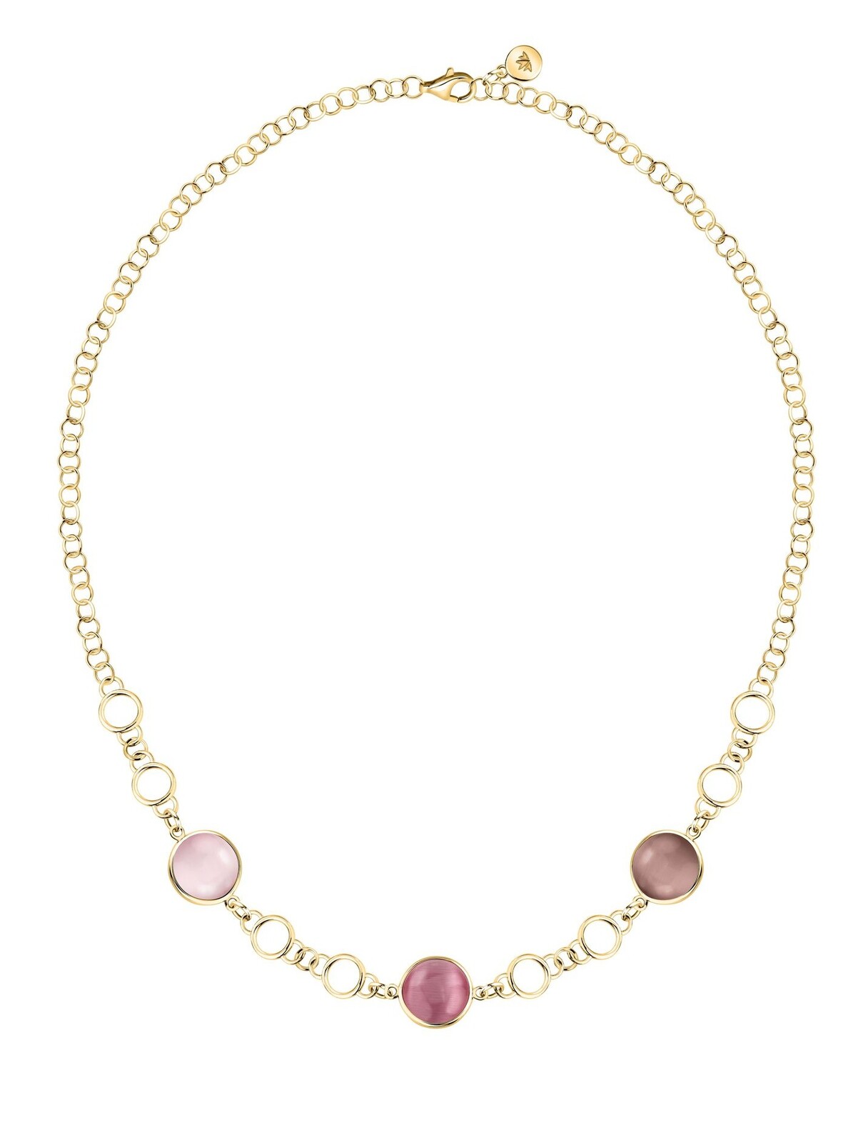 Morellato Dámsky pozlátený náhrdelník s mačacím okom Venezia SAZM14