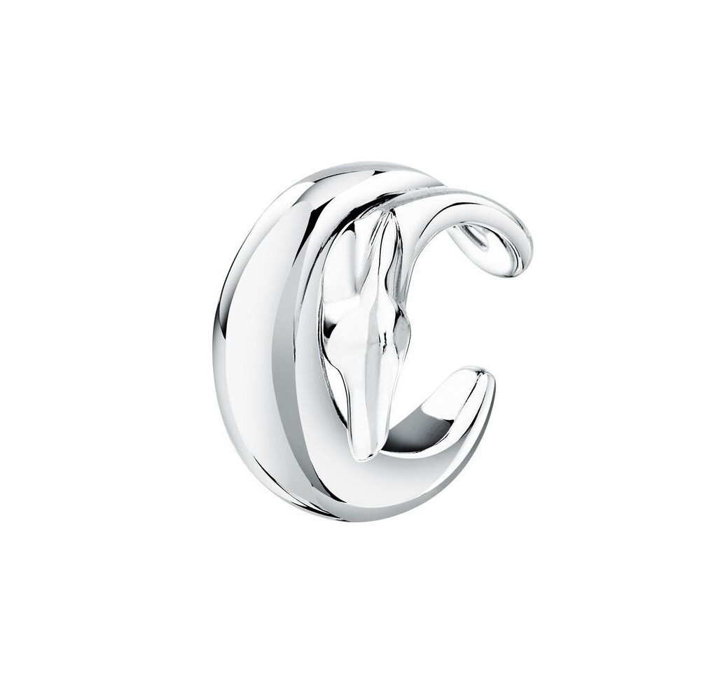 Trussardi Ikonická single záušnice z ocele T-Heritage TJAXB17