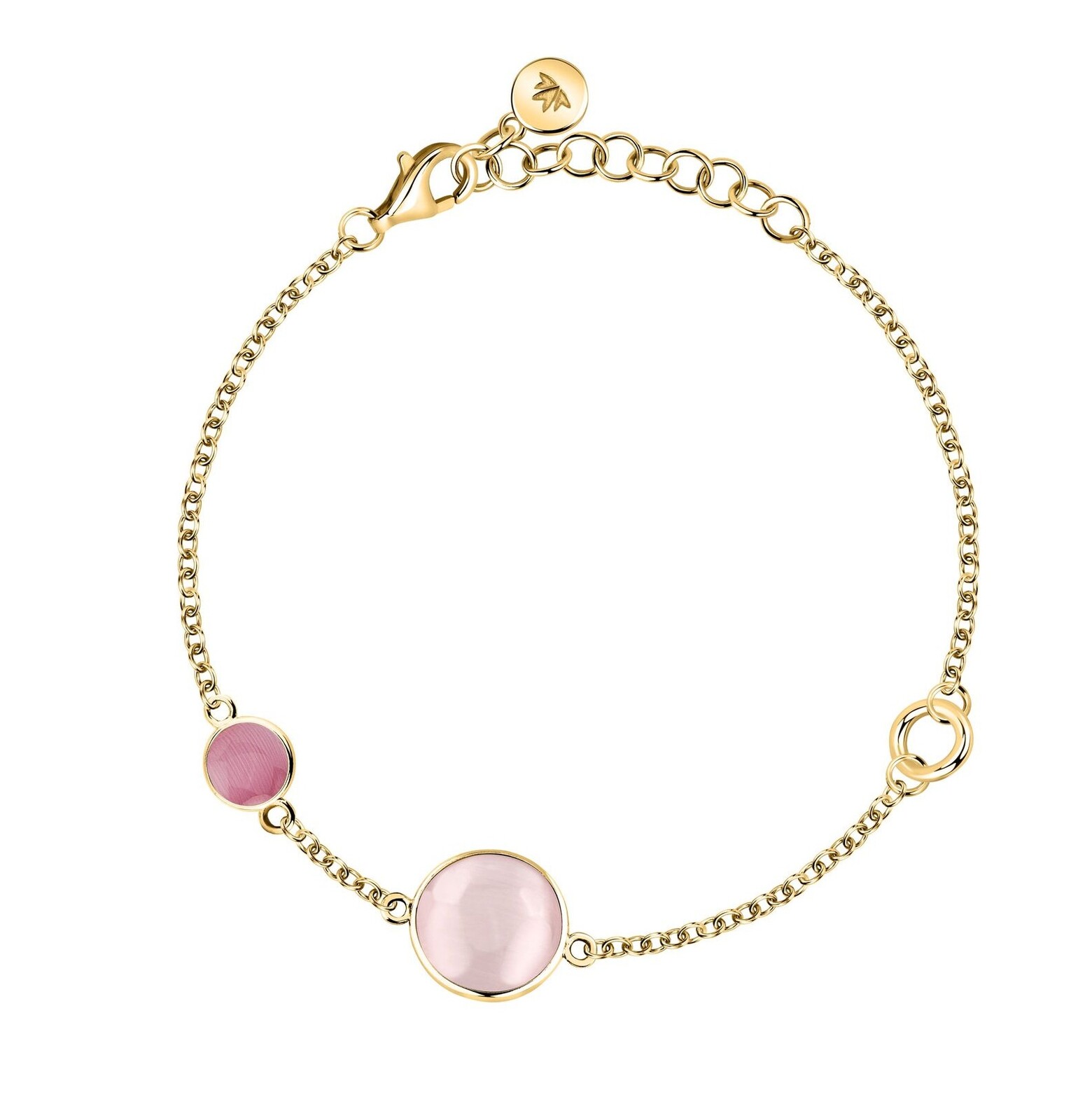 Morellato Dámsky pozlátený náramok s mačacím okom Venezia SAZM16