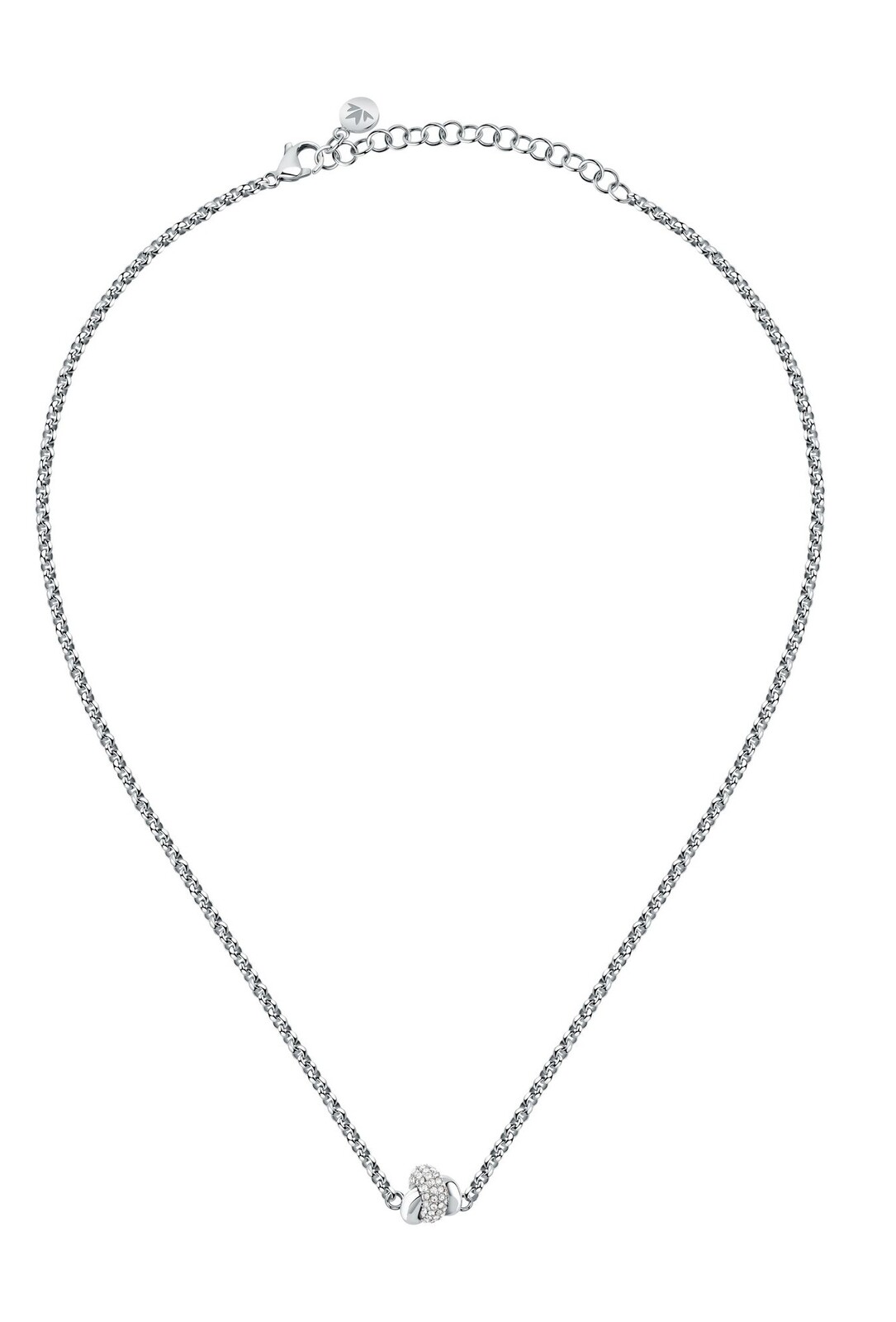 Morellato Elegantný oceľový náhrdelník s kryštálmi Legame SAZO02