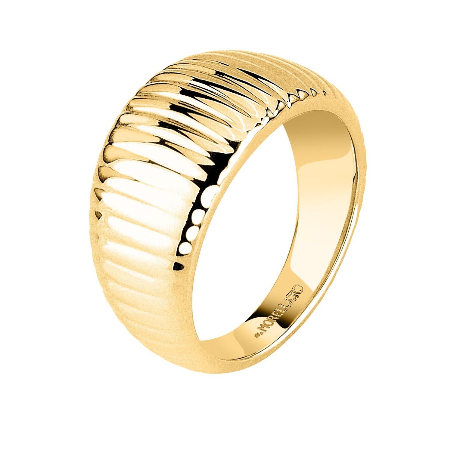 Morellato Výrazný pozlátený prsteň pre ženy Onda SAZP160 54 mm