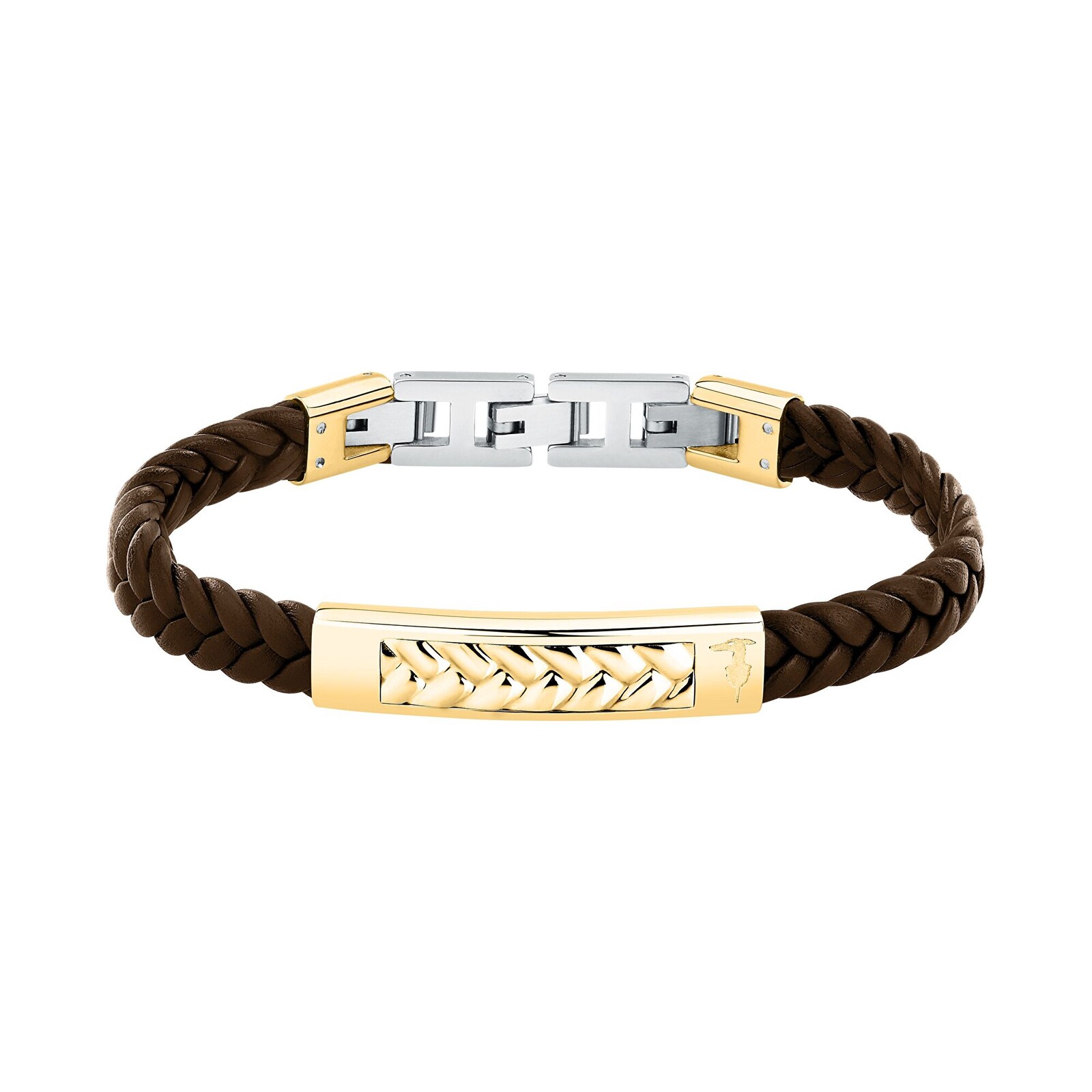 Trussardi Bicolor kožený náramok pre mužov T-Leather TJAXZ20