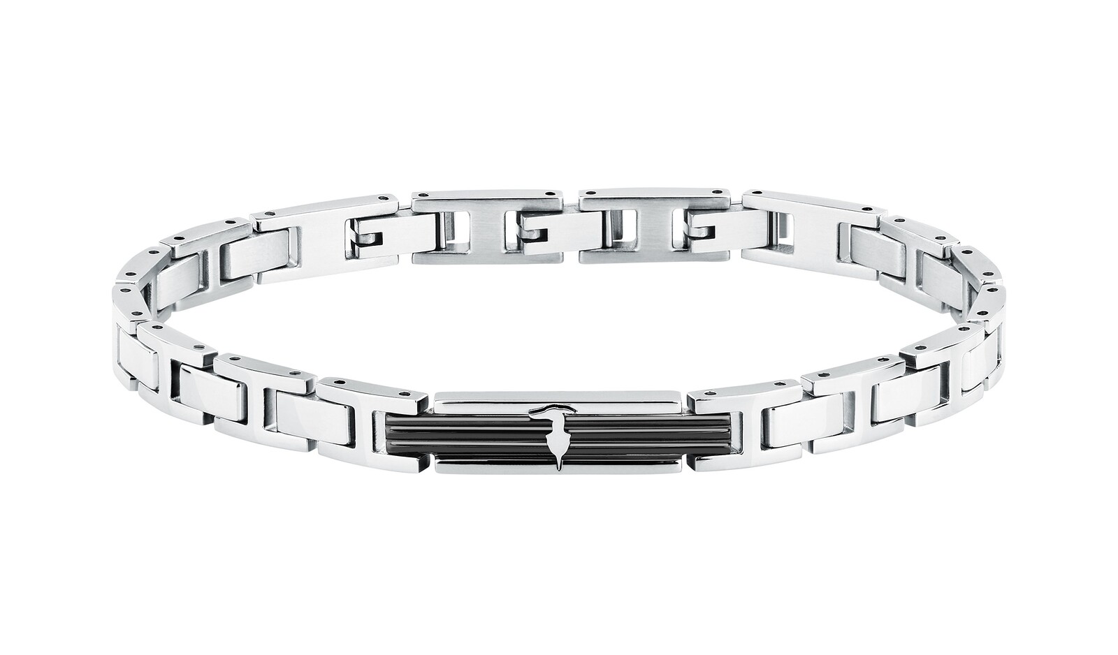 Trussardi Ikonický náramok pre mužov z ocele T-Steel TJAXV49