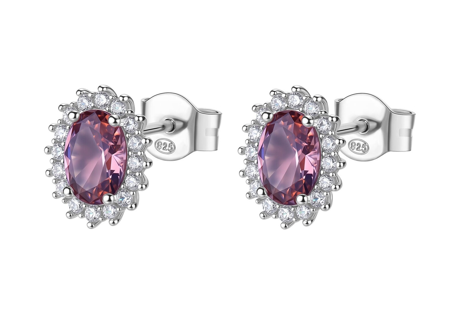 Brosway Elegantné strieborné náušnice Fancy Tender Pink FTP16