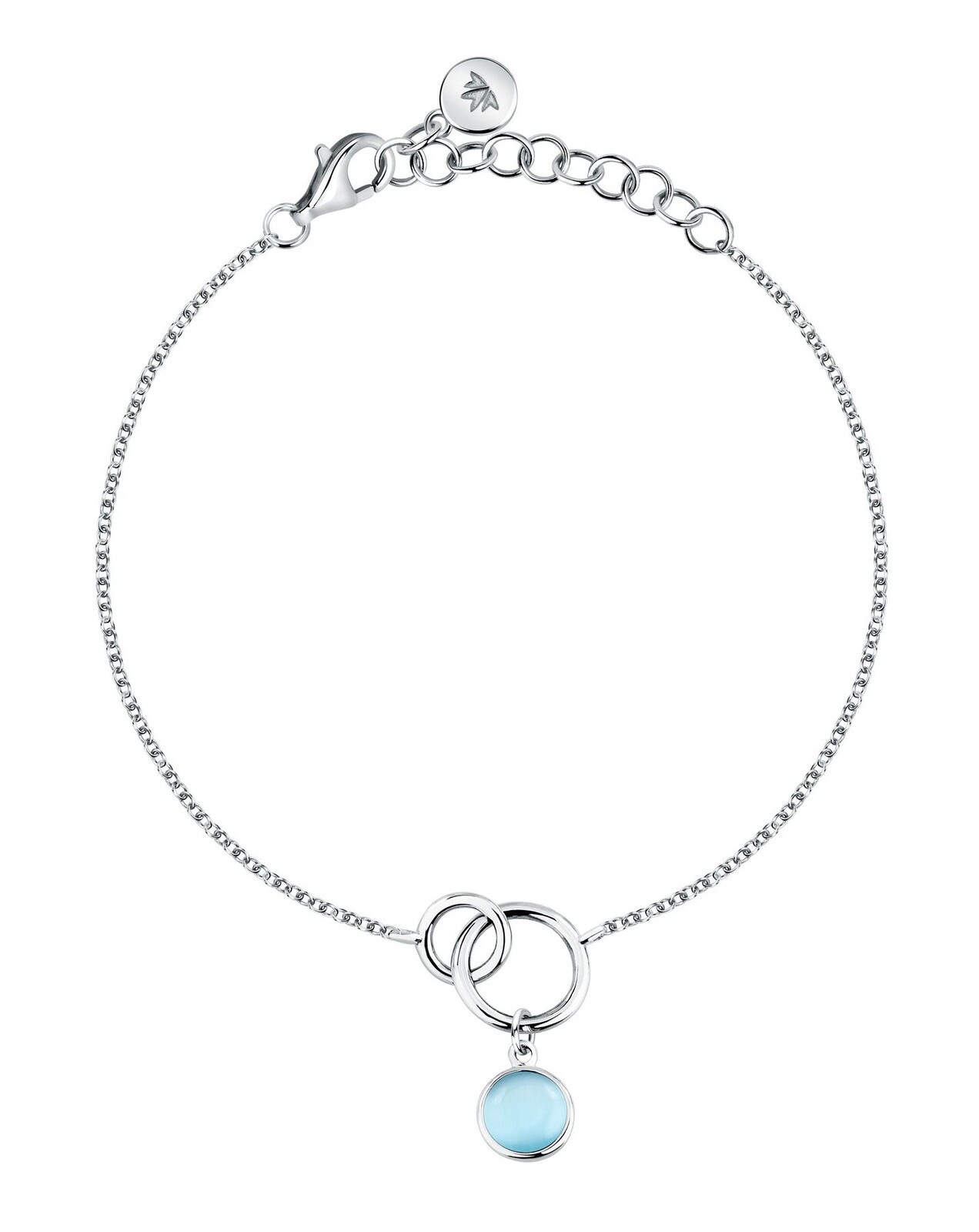 Morellato Strieborný dámsky náramok s mačacím okom Venezia SAZM07