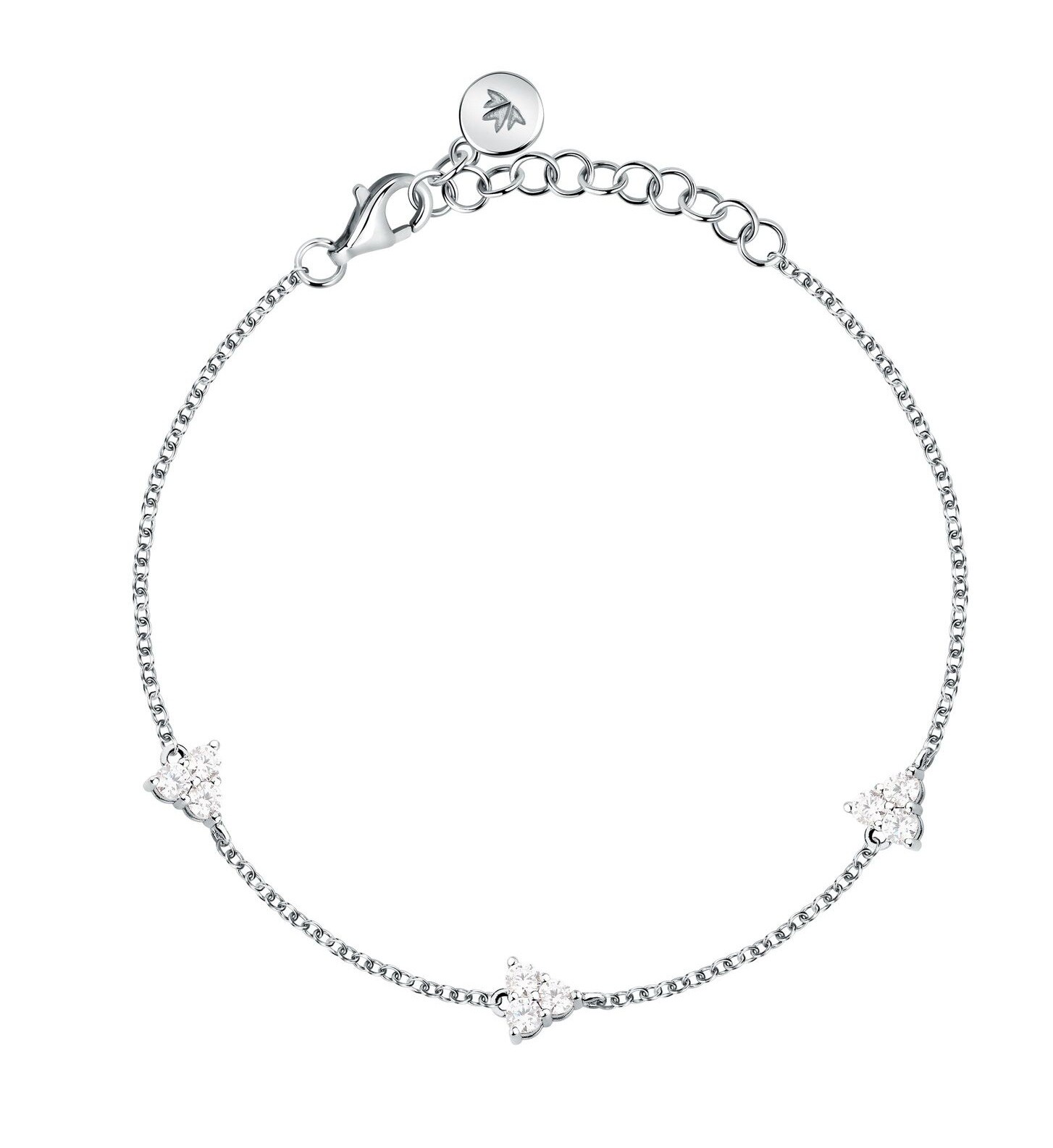 Morellato Elegantný strieborný náramok so zirkónmi Luminosa SAIW324