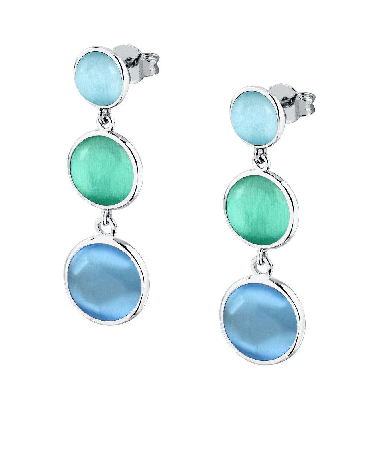 Morellato Štýlové visiace náušnice s mačacím okom Venezia SAZM08