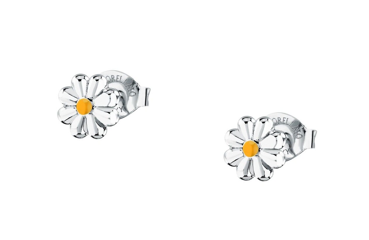 Morellato Strieborné kvetinové náušnice pre dievčatá Dono SAZL10