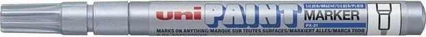 UNI PAINT PX-21 0.8-1.2 mm, stříbrný