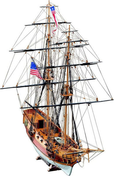 Mamoli Blue Shadow briga 1778 1:64 kit