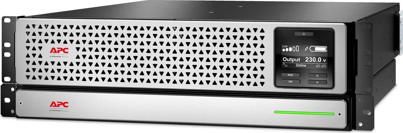 APC Smart-UPS SRT Li-Ion 1000 VA RM 230V do stojana, sieťová karta