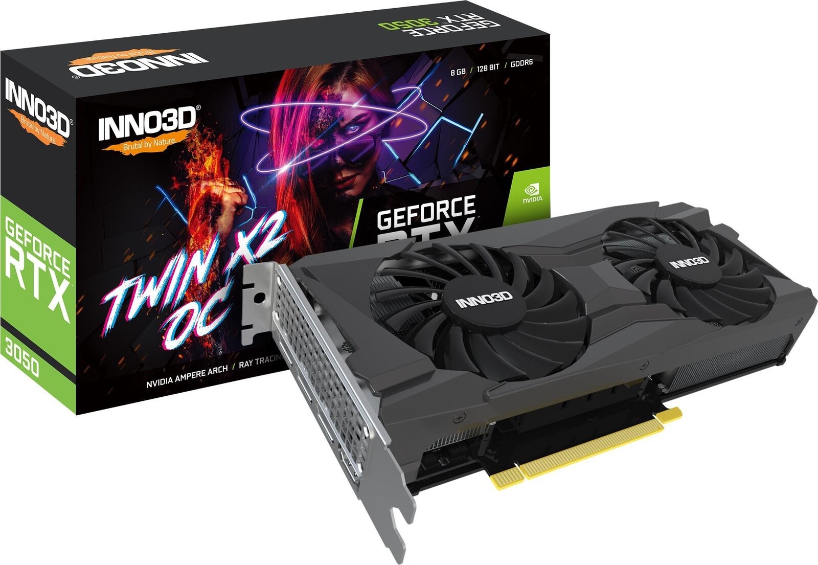 Inno3D GeForce RTX 3050 Twin X2 OC 8G