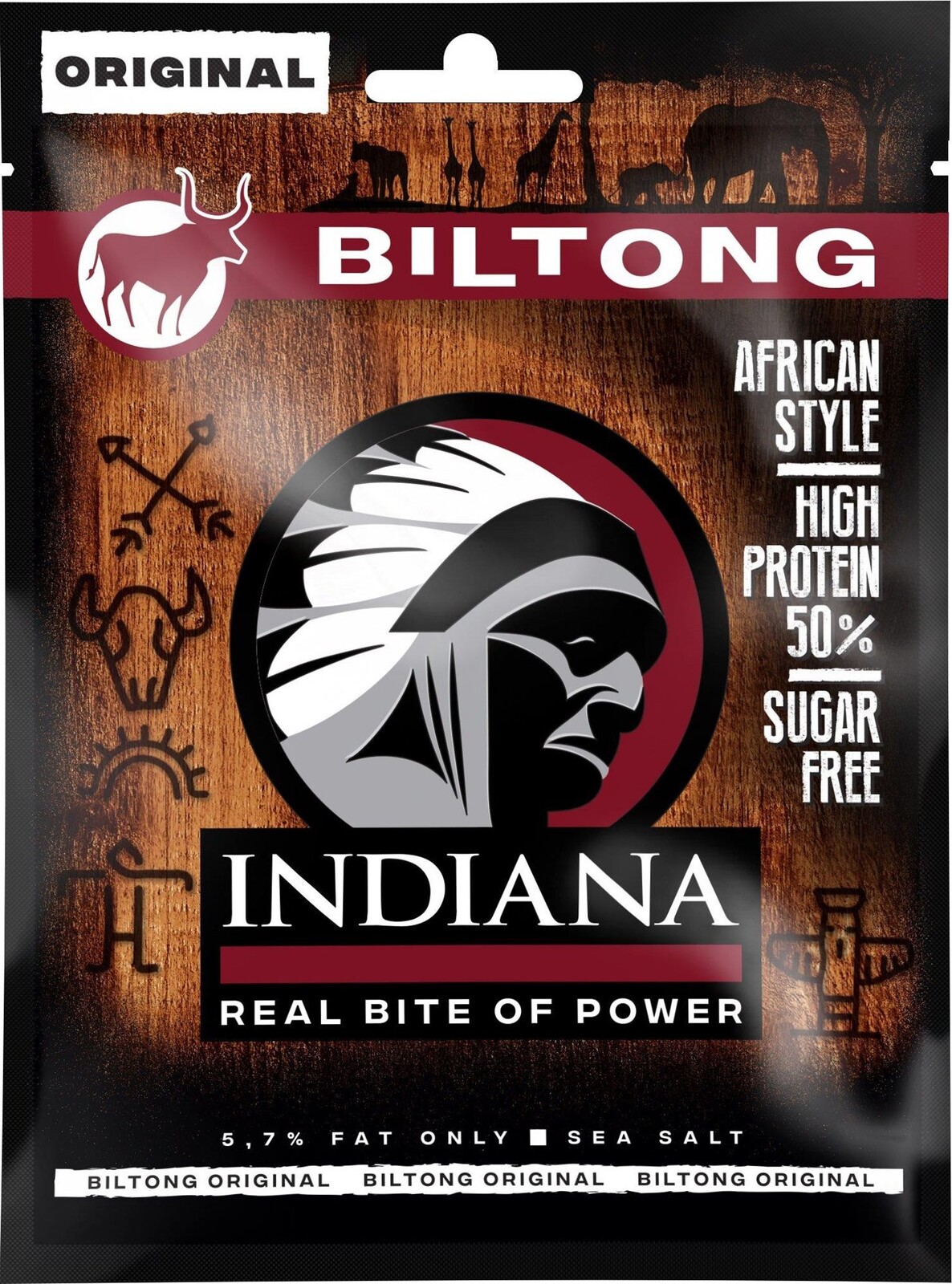 Indiana Biltong Original hovädzie 25 g