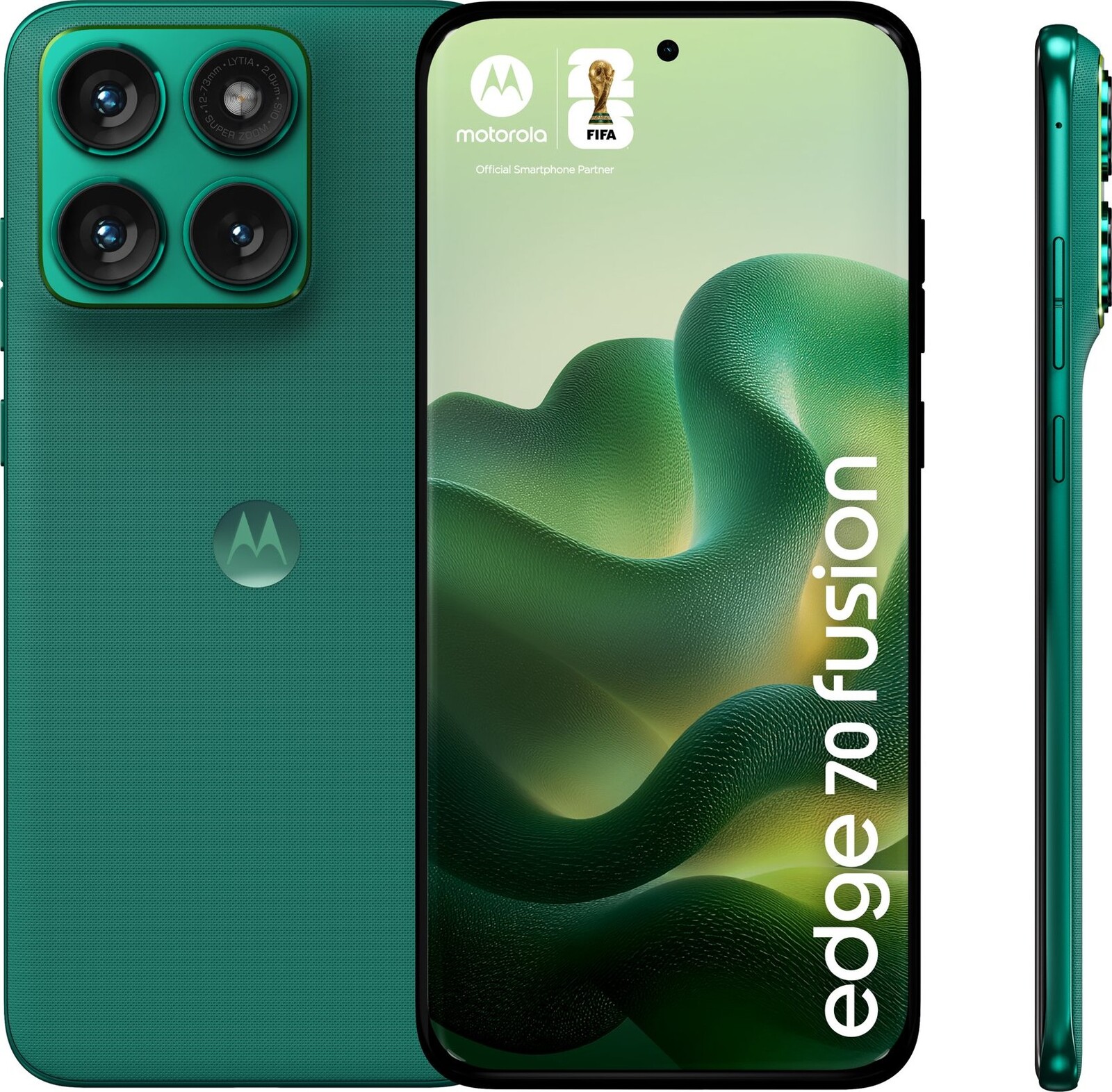 Motorola EDGE 70 Fusion 12 GB/256 GB Pantone Sporting Green (Green)