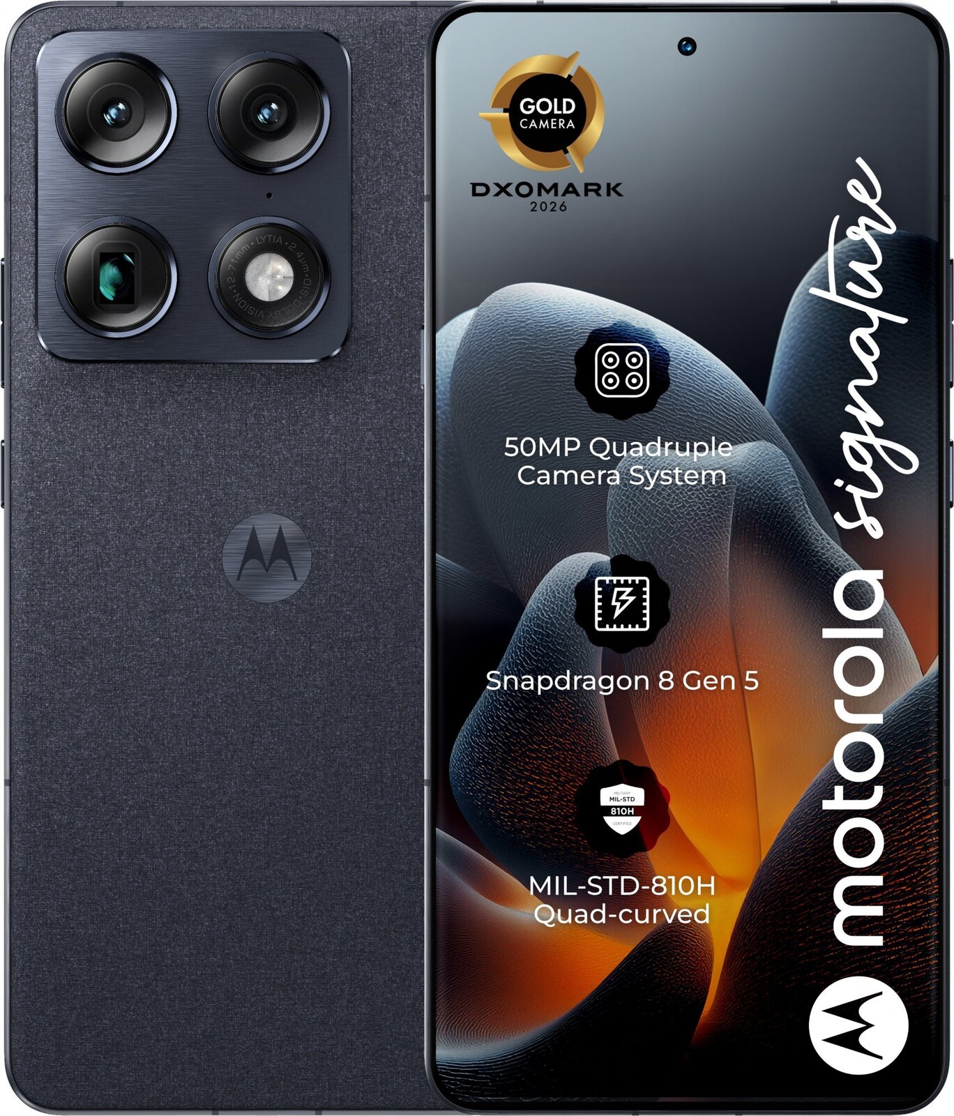 Motorola Signature 16 GB/512 GB Pantone Carbon