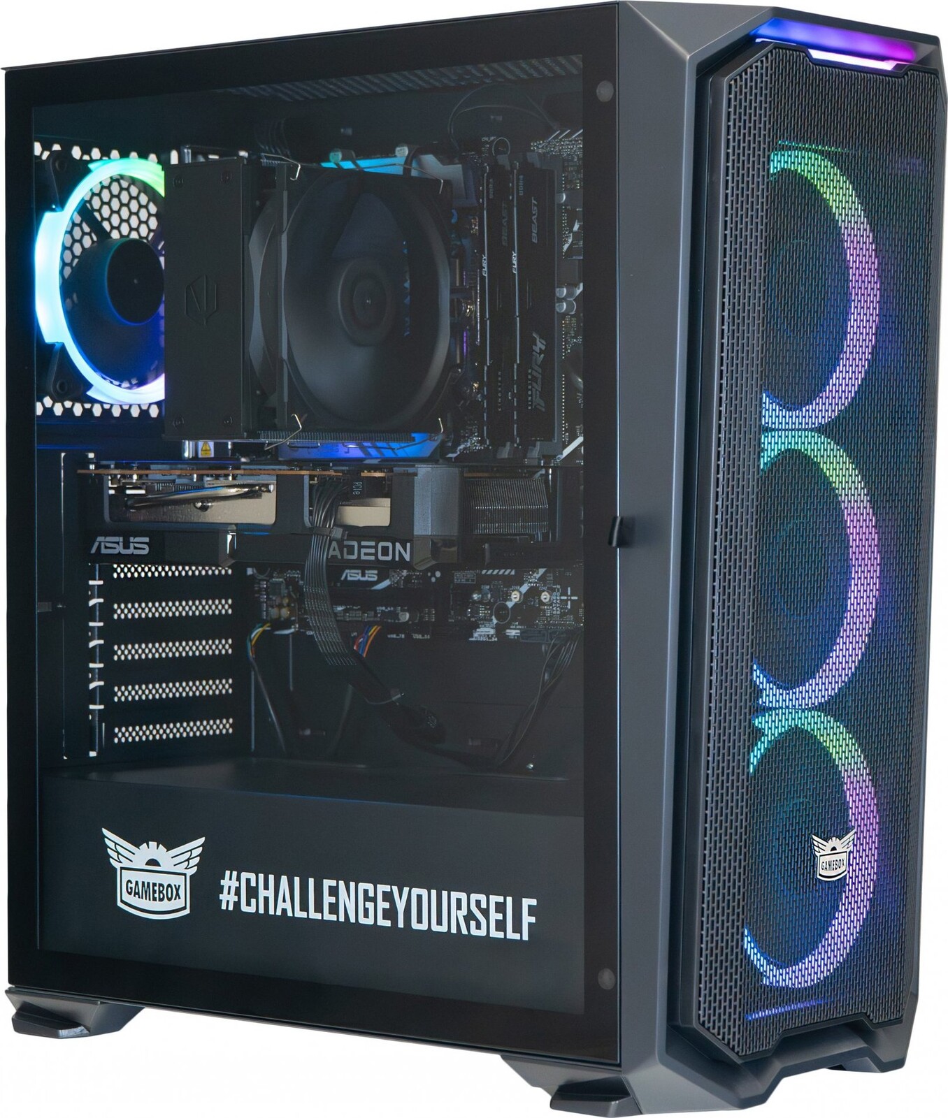 AlzaPC GameBox Core – i7/RX7600/32 GB RAM/1 TB SSD/Bez OS