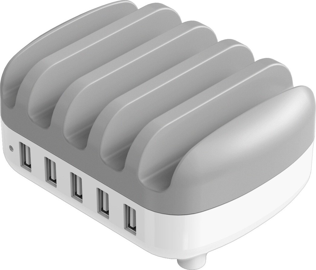 ORICO Charger Station 220 V – 5× USB 40 W White