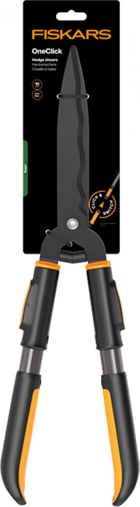 FISKARS Nožnice na živý plot s vlnitým ostrím