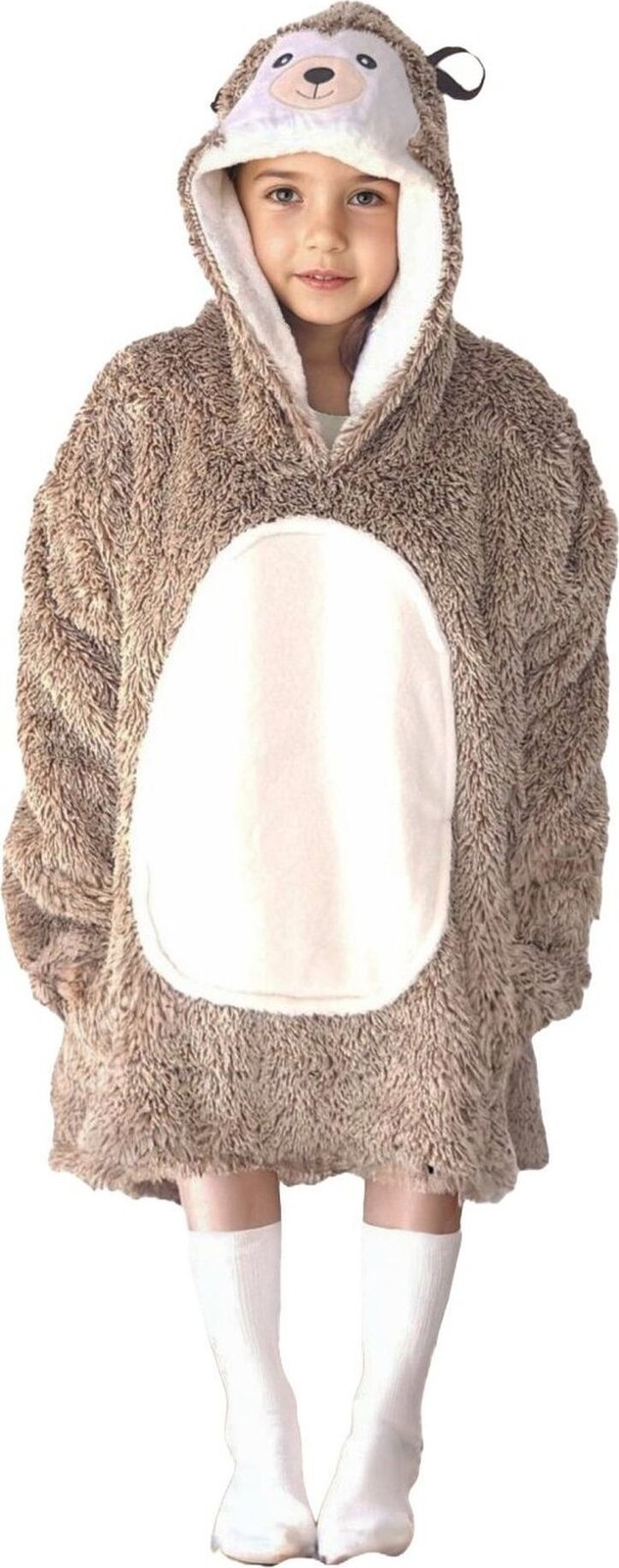 Cozy Noxxiez Ježko – hrejivá televízna mikinová deka 3 – 6 rokov