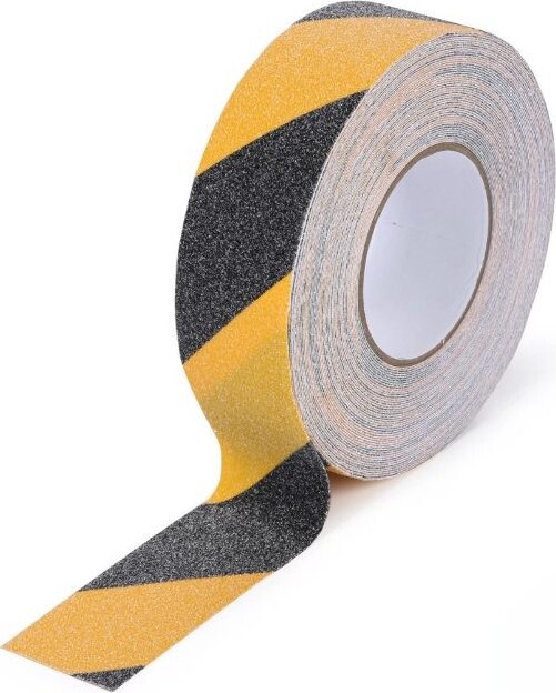 PREXIM protiskluzová varovná páska žluto-černá