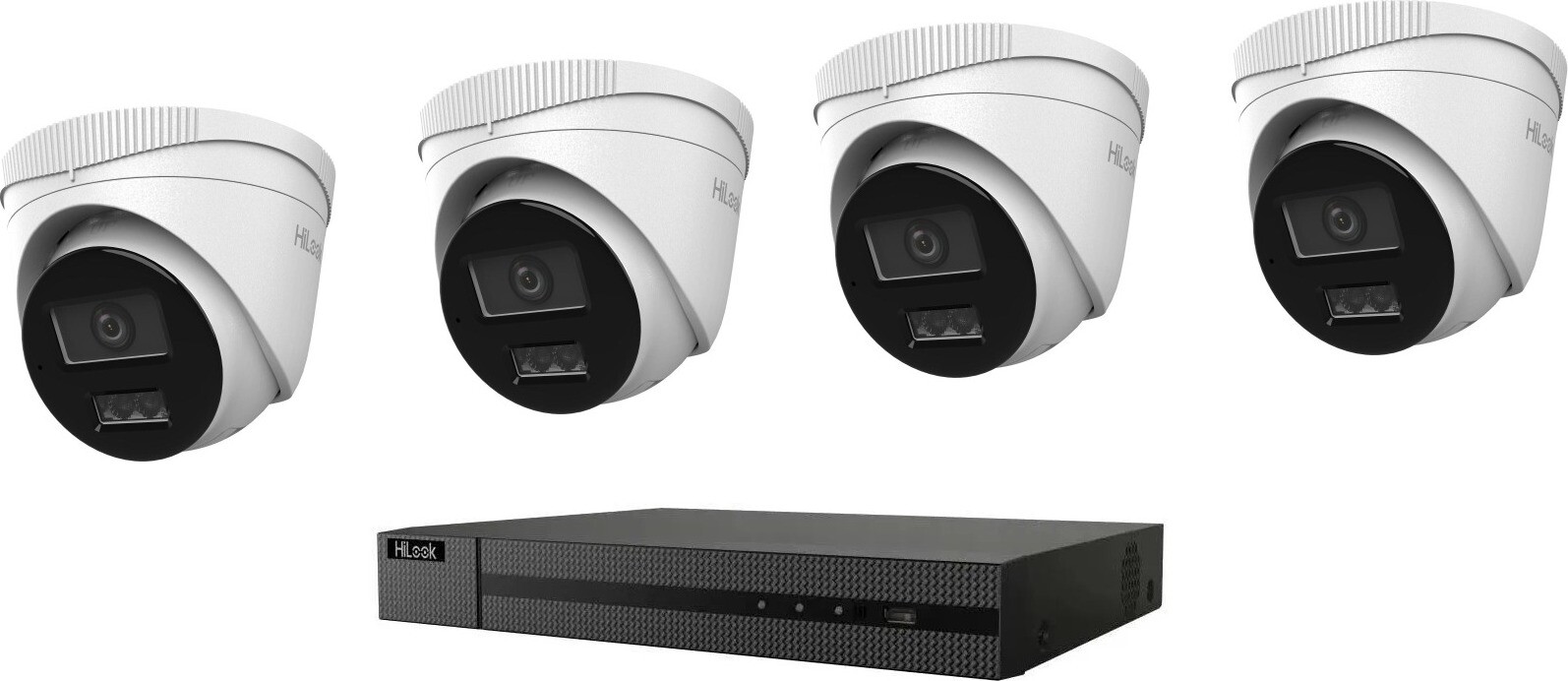 HiLook Smart Hybrid Light KIT 6 Mpx Turret 2 TB