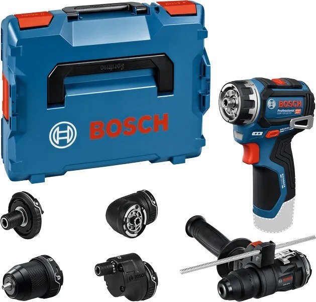 BOSCH Professional Skrutkovač AKU GSR 12V-32 FC, L-Boxx, adaptér 0.601.9N7.102 (bez AKU)