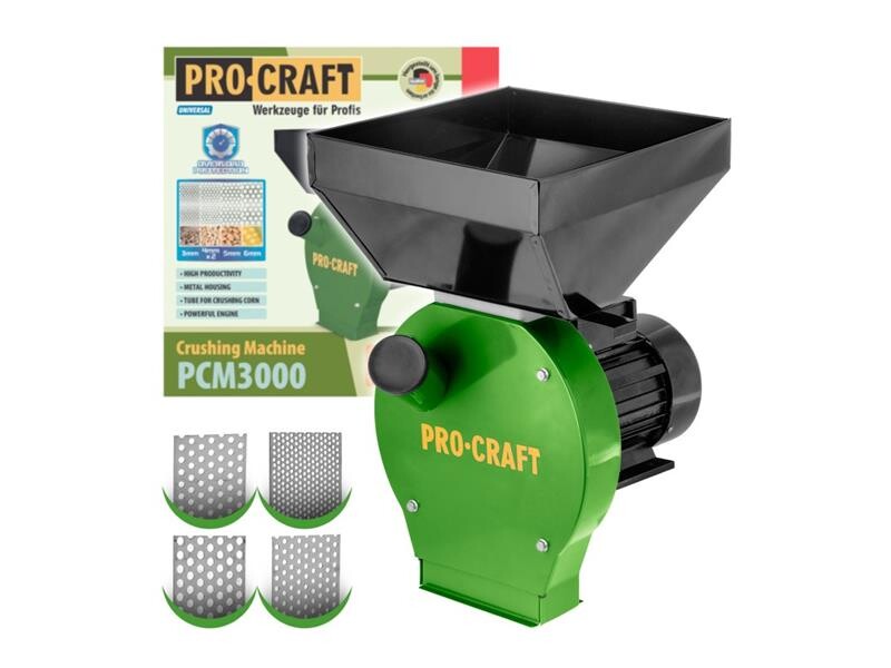 Drvič obilia PROCRAFT PCM3000