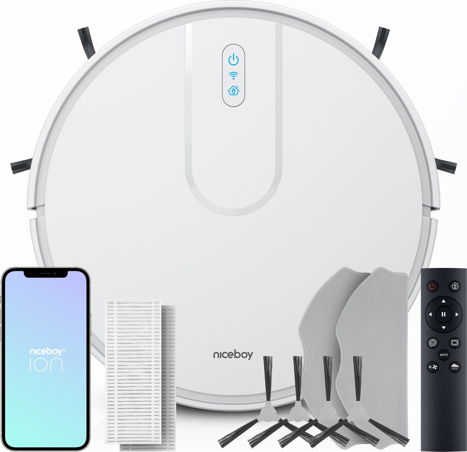 Niceboy Charles i4 Plus Biely