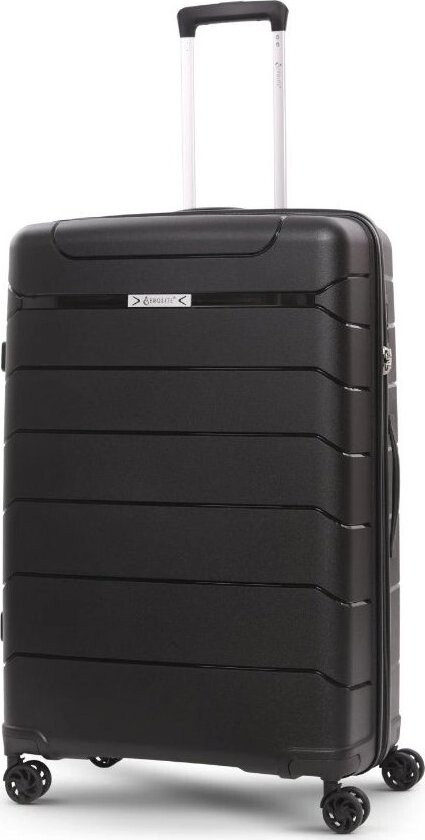 AEROLITE Plastový kufr T-155 L, černý