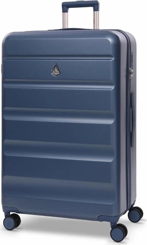 AEROLITE Plastový kufr T-635 L, modrý