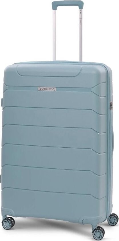 AEROLITE Plastový kufr T-155 L, světle zelený