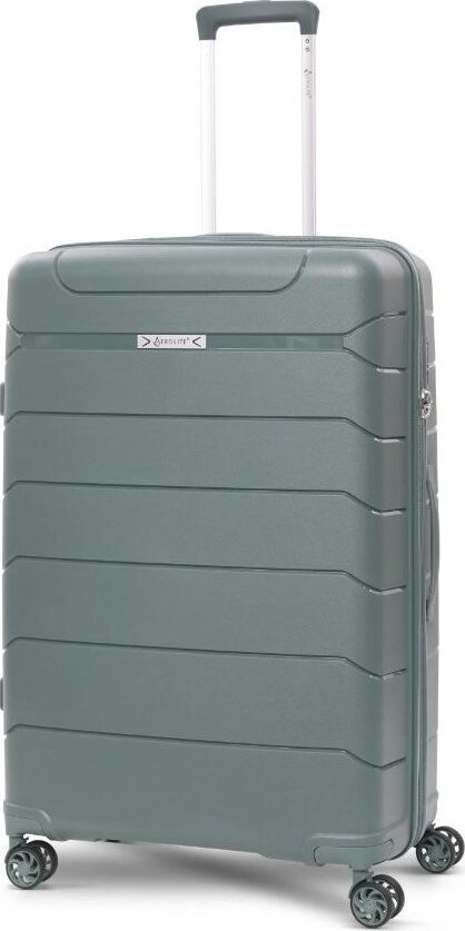 AEROLITE Plastový kufr T-155 L, zelený