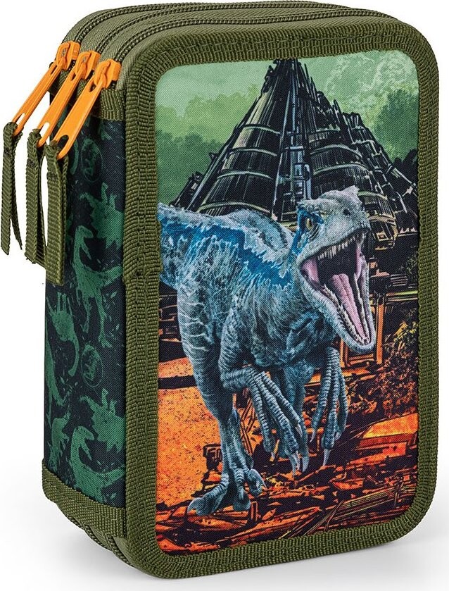 OXYBAG Penál 3patrový prázdný Jurassic World