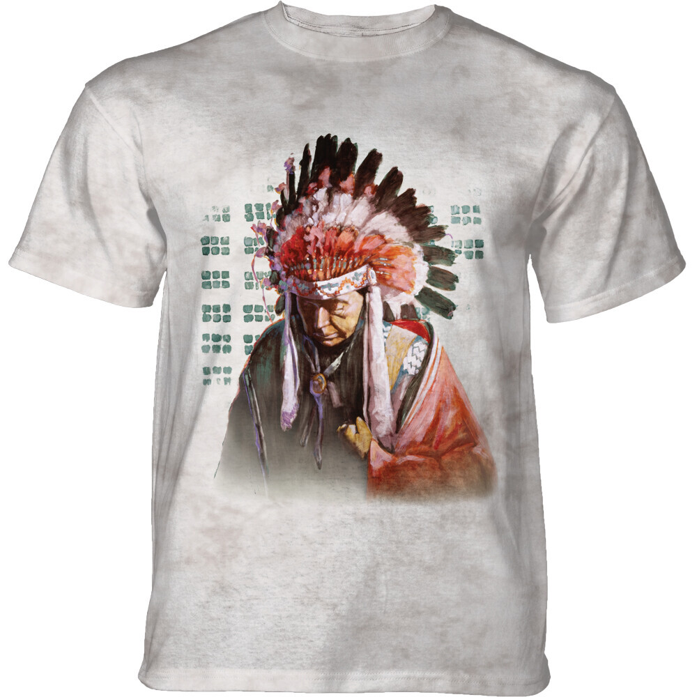 Tričko unisex The Mountain Tone-Kei - biele, XL