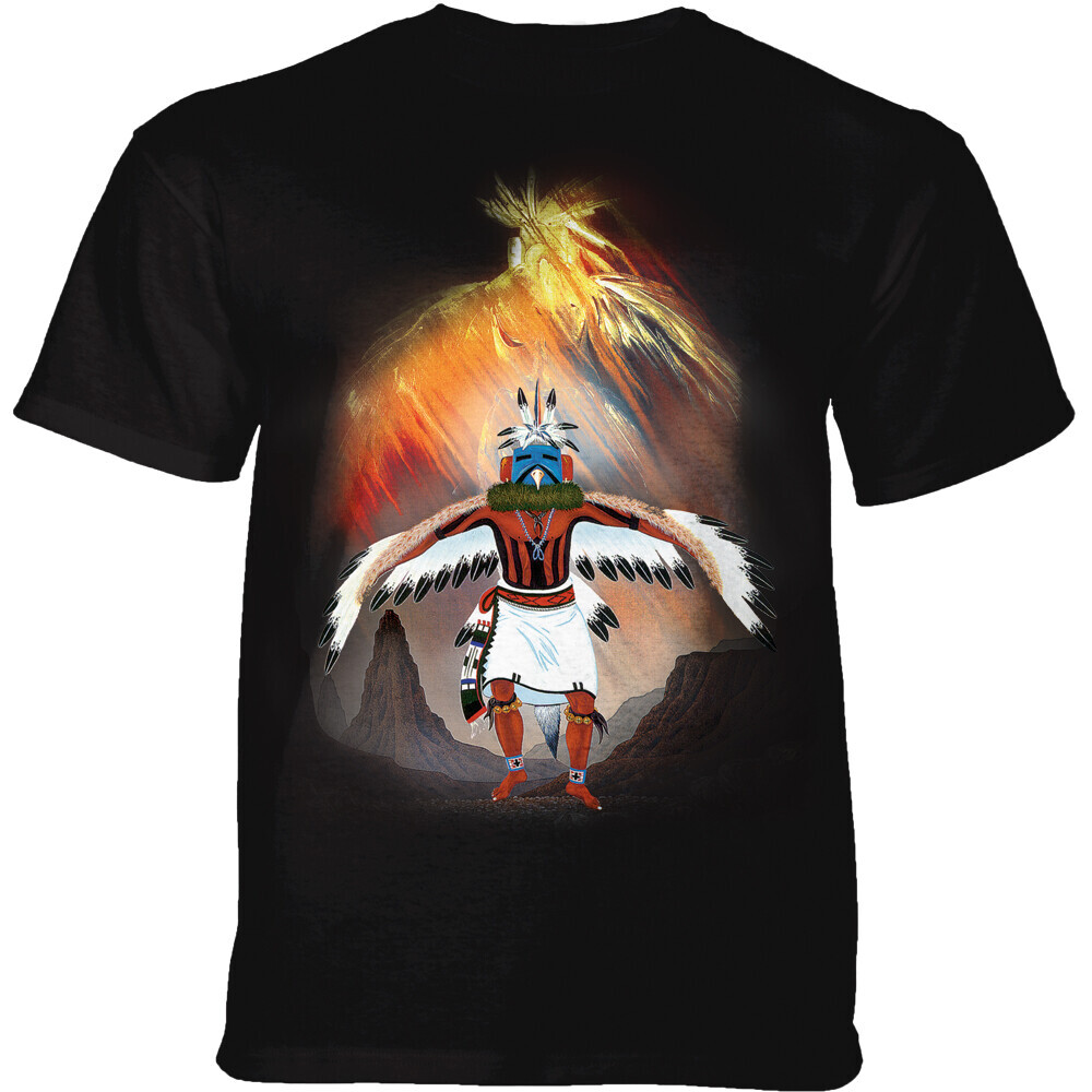 Tričko unisex The Mountain Power Within Us - čierne, 4XL