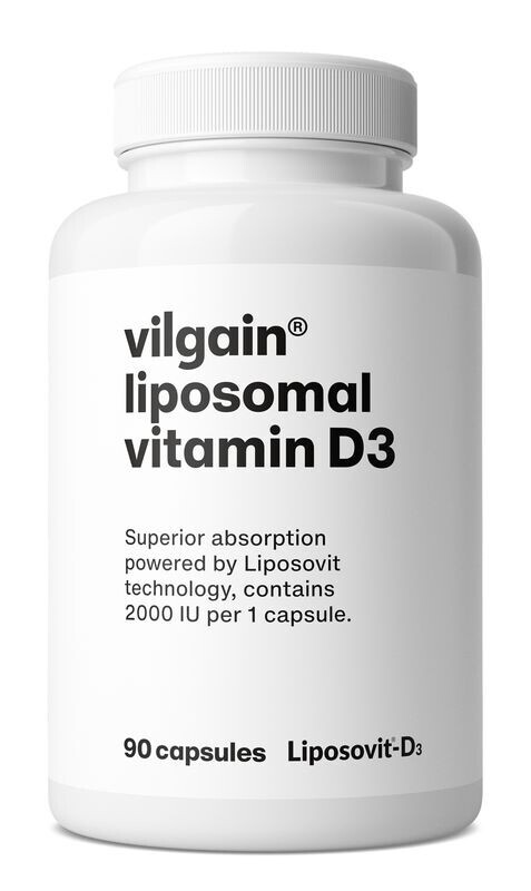 Vilgain Lipozomálny vitamín D3 – 90 kapsúl