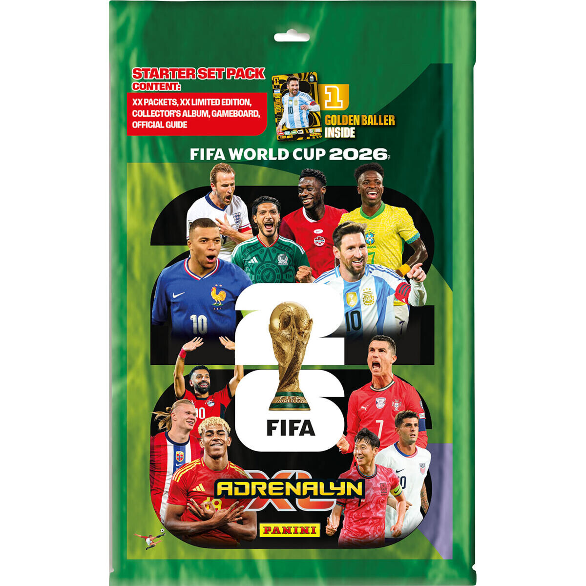 PANINI FIFA WORLD CUP 2026 - ADRENALYN - štartér set
