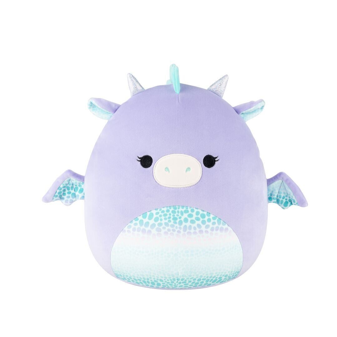 SQUISHMALLOWS Fialový dráčik - Drow, 30 cm