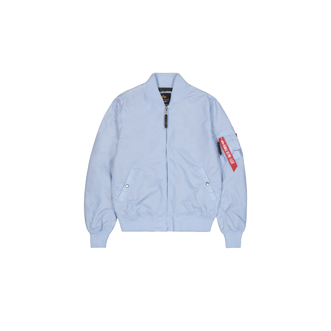 Bunda pilotná Alpha Industries MA-1 TT Light Bomber Jacket - svetlo modrá, L