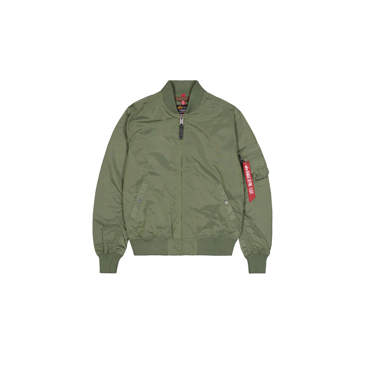 Bunda pilotná Alpha Industries MA-1 TT Light Bomber Jacket - olivová, L
