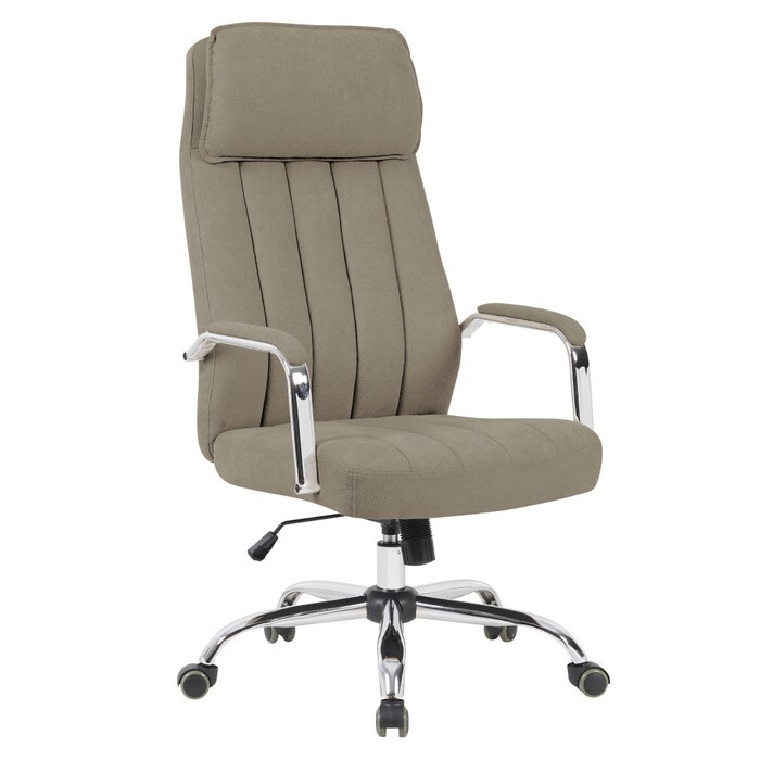 KONDELA Jody kancelárske kreslo béžová / chróm