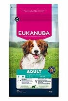 Eukanuba Premium Nutrition Adult Small & Medium Breed jahňacie s ryžou - výhodné balenie: 2 x 3 kg