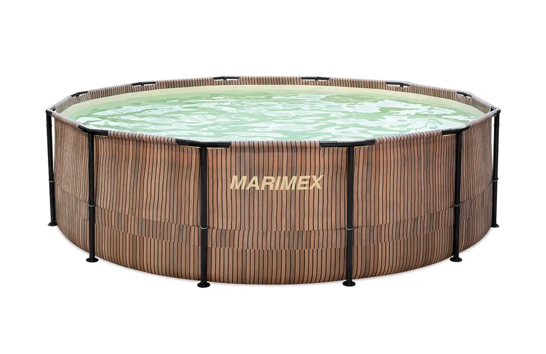 Marimex | Bazén Marimex Florida 4,57 x1,32 m so zabudovaným skimmerom - motív TEAK | 10340322