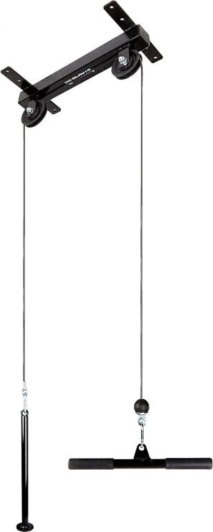 Stropná kladka ScSPORTS, čierna