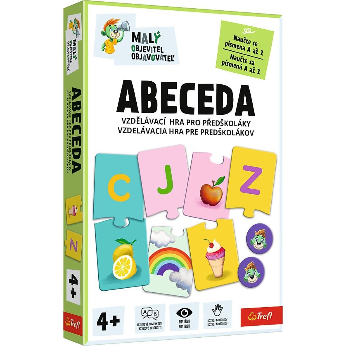 Trefl Hra Malý objeviteľ Abeceda CZ SK