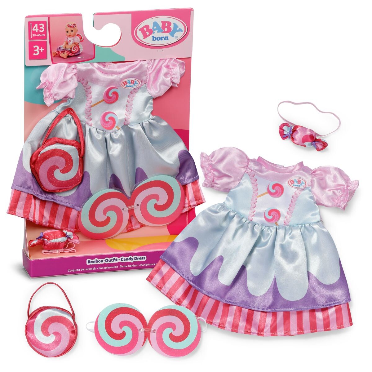 BABY born Šatôčky s cukrátkami 43 cm
